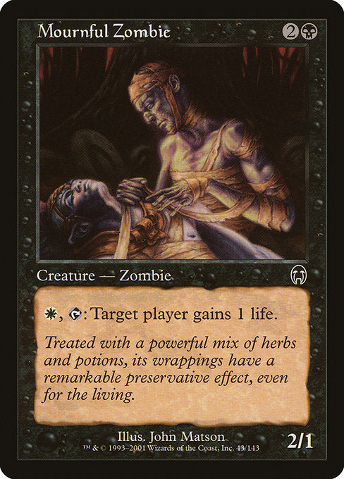 Mournful Zombie [Apocalypse - 43]