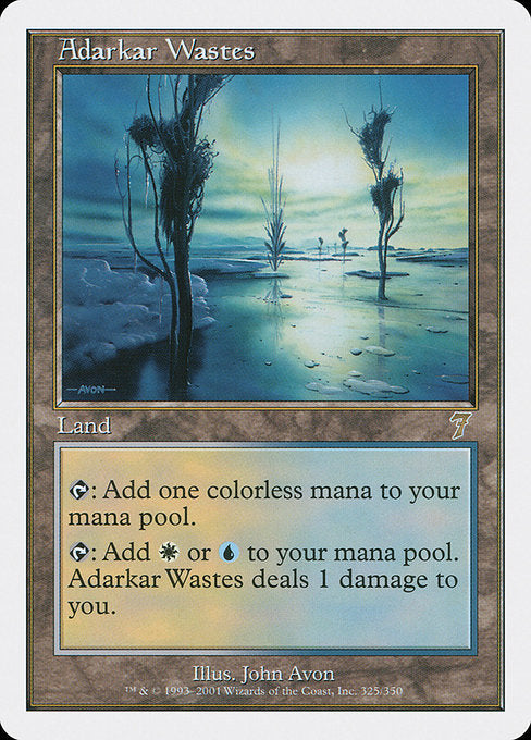 Adarkar Wastes [Seventh Edition - 325]