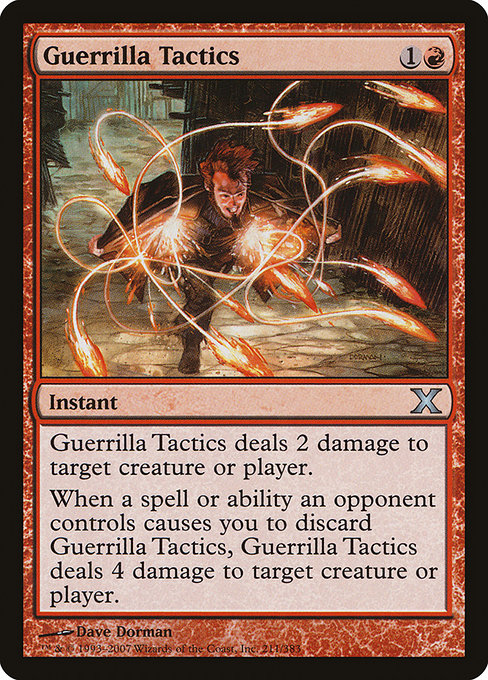 Guerrilla Tactics [Tenth Edition - 211]