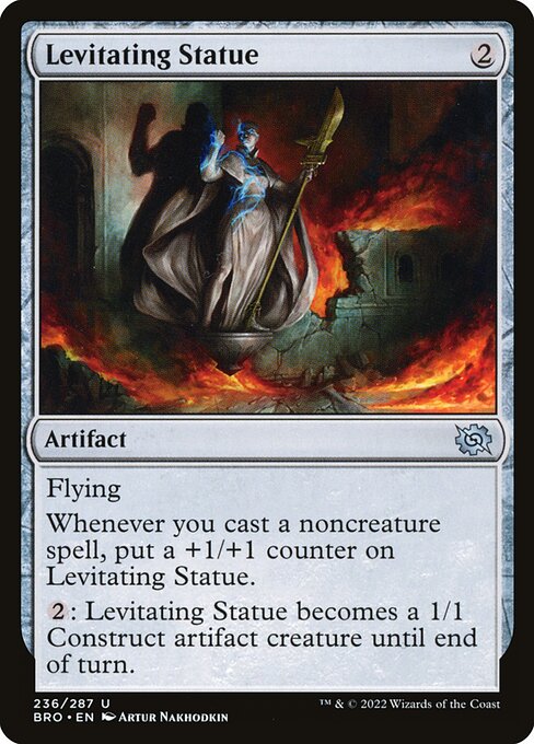 Levitating Statue [The Brothers' War - 236]