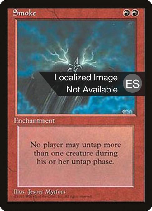 Smoke [Fourth Edition Foreign Black Border - 222]