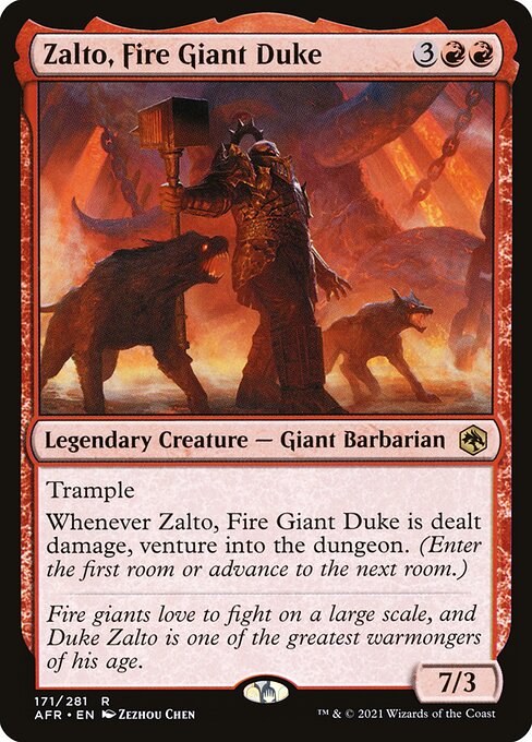 Zalto, Fire Giant Duke [Adventures in the Forgotten Realms - 171]