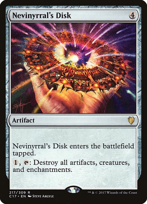 Nevinyrral's Disk [Commander 2017 - 217]