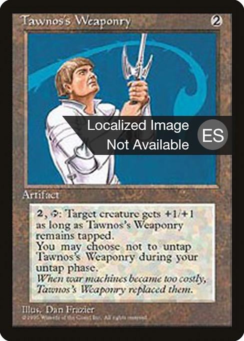 Tawnos's Weaponry [Fourth Edition Foreign Black Border - 349]