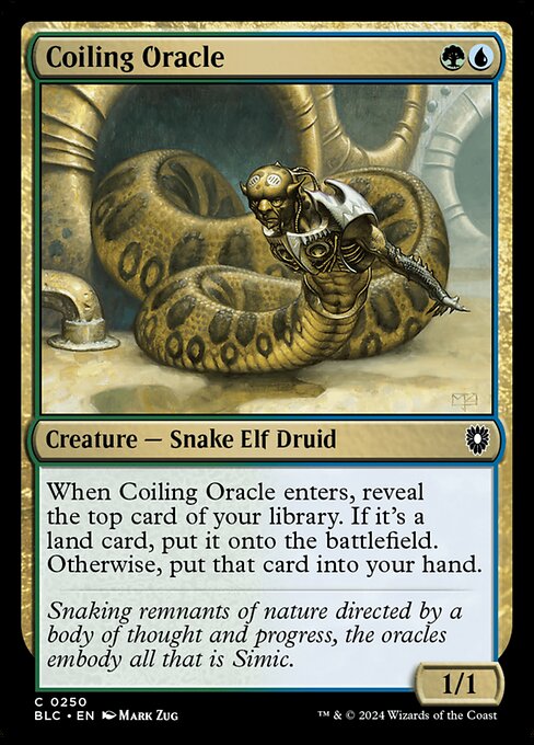 Coiling Oracle [Bloomburrow Commander - 250]
