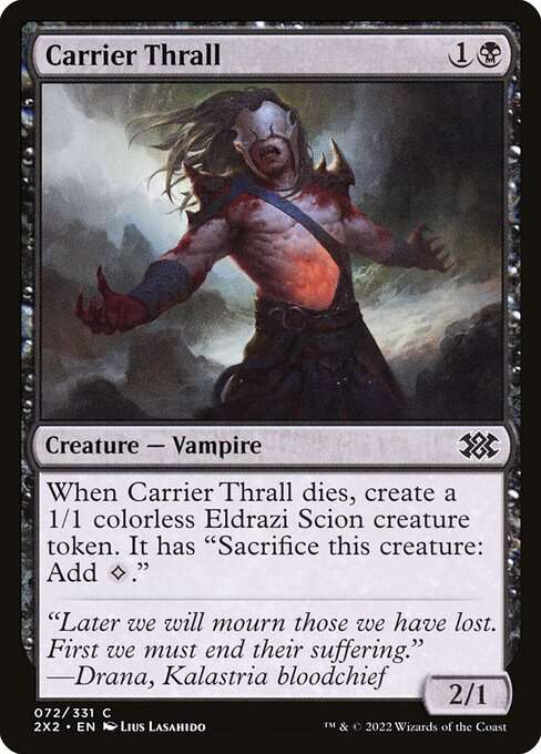 Carrier Thrall [Double Masters 2022 - 72]