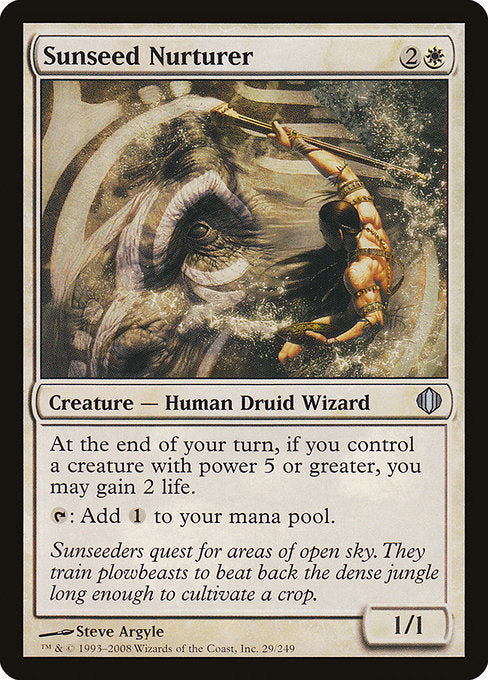 Sunseed Nurturer [Shards of Alara - 29]