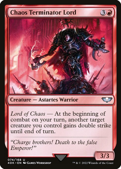 Chaos Terminator Lord [Warhammer 40,000 Commander - 74]