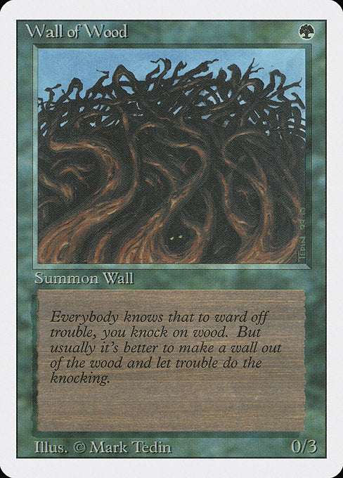 Wall of Wood [Revised Edition - 226]