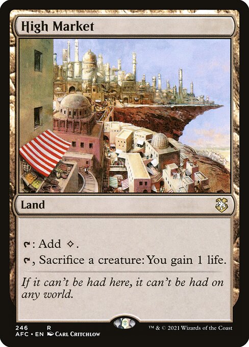 High Market [Forgotten Realms Commander - 246]