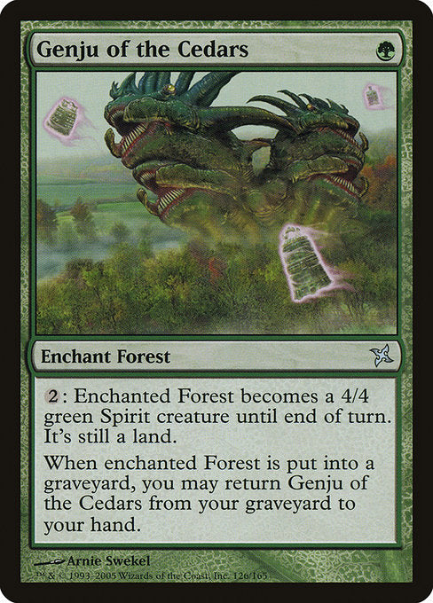 Genju of the Cedars [Betrayers of Kamigawa - 126]
