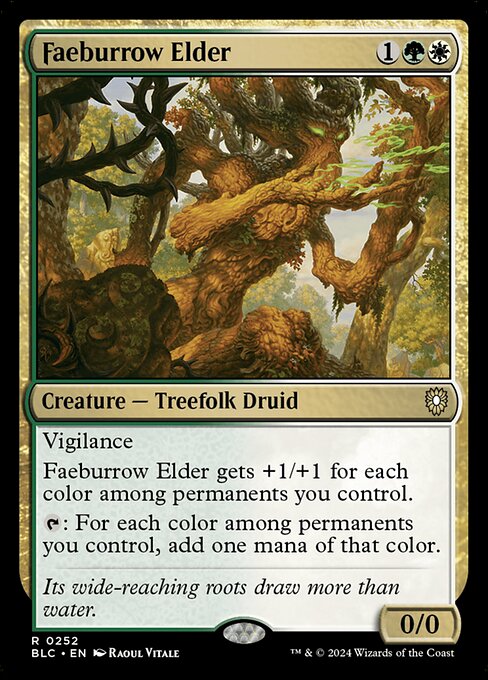 Faeburrow Elder [Bloomburrow Commander - 252]