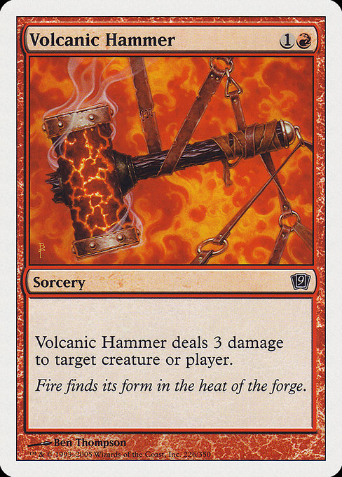 Volcanic Hammer [Ninth Edition - 226]
