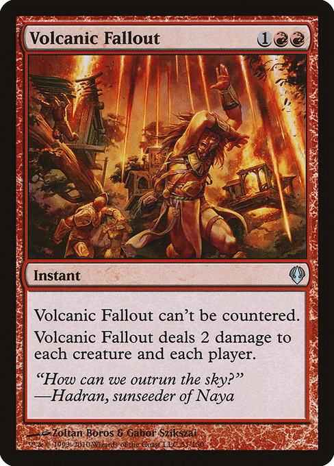 Volcanic Fallout [Archenemy - 51]