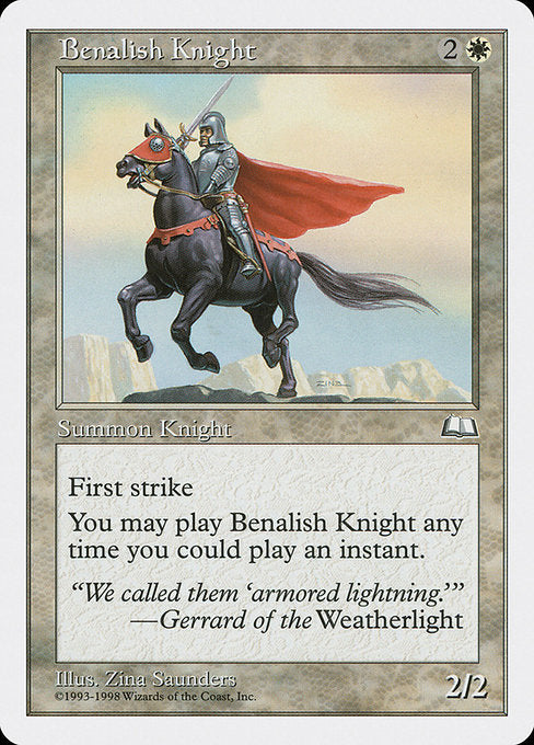 Benalish Knight [Anthologies - 3]