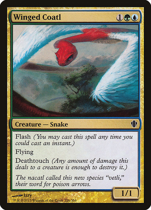 Winged Coatl [Commander 2013 - 226]
