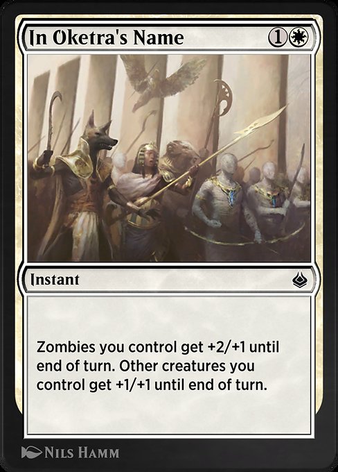 In Oketra's Name [Amonkhet Remastered - 25]