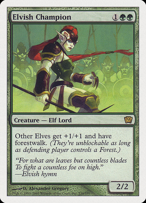 Elvish Champion [Ninth Edition - 238]