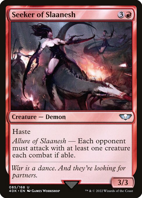 Seeker of Slaanesh [Warhammer 40,000 Commander - 85]
