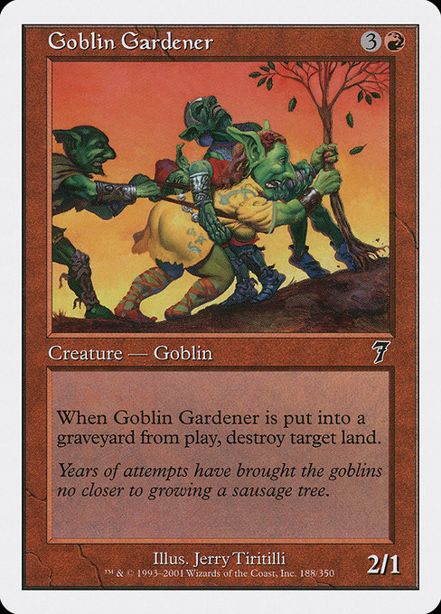 Goblin Gardener [Seventh Edition - 188]