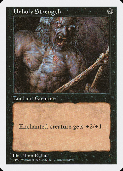 Unholy Strength [Fifth Edition - 201]