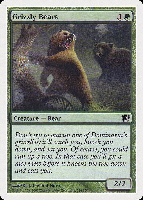 Grizzly Bears [Ninth Edition - 246]