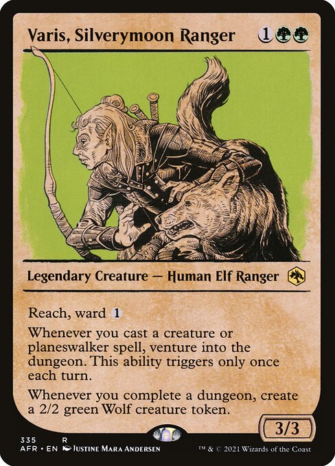 Varis, Silverymoon Ranger [Adventures in the Forgotten Realms - 335]