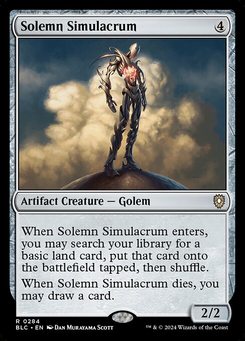Solemn Simulacrum [Bloomburrow Commander - 284]