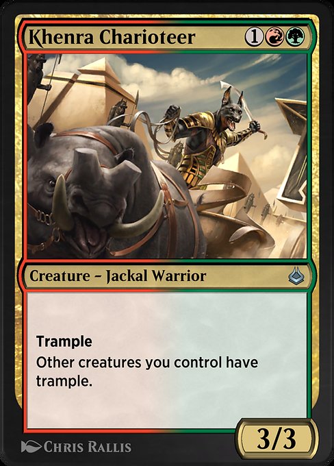 Khenra Charioteer [Amonkhet Remastered - 241]