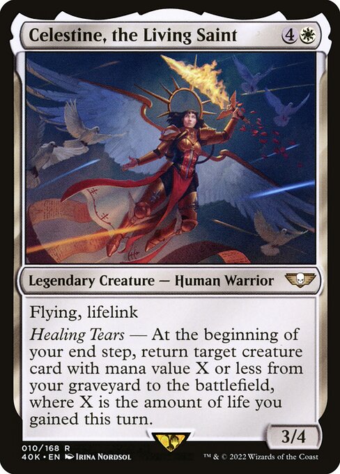 Celestine, the Living Saint [Warhammer 40,000 Commander - 10]