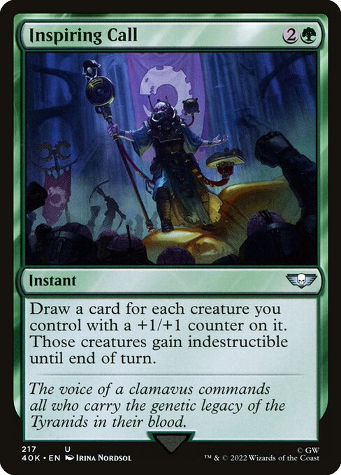Inspiring Call [Warhammer 40,000 Commander - 217]