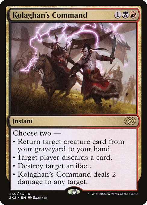 Kolaghan's Command [Double Masters 2022 - 239]