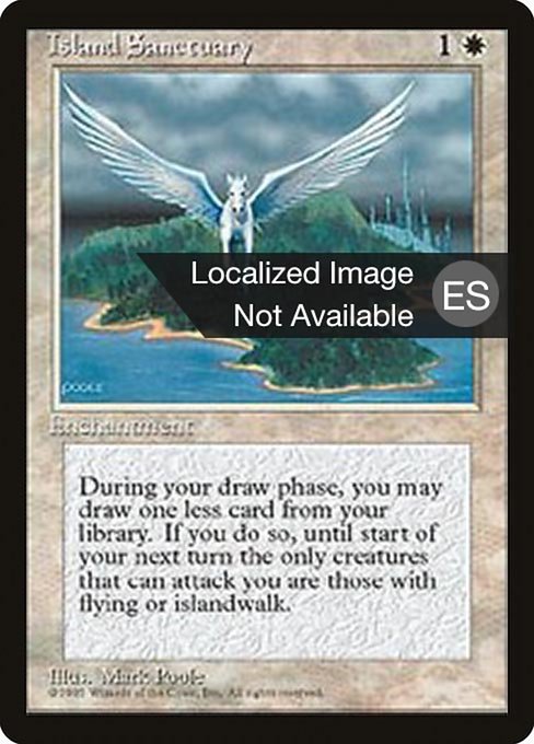 Island Sanctuary [Fourth Edition Foreign Black Border - 31]