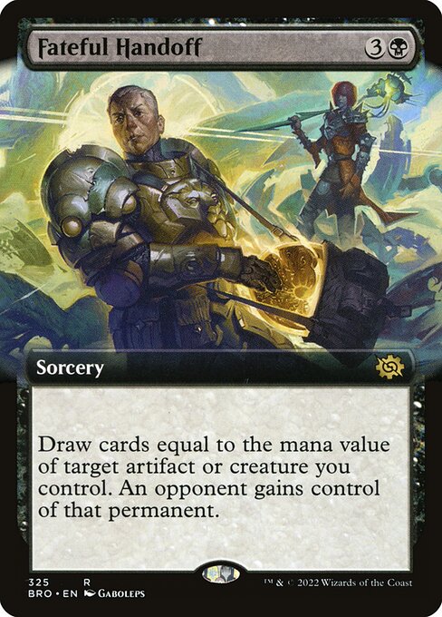 Fateful Handoff [The Brothers' War - 325]