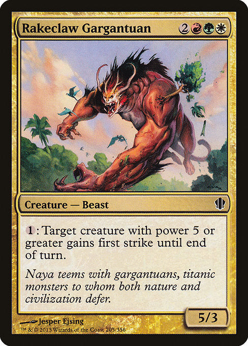 Rakeclaw Gargantuan [Commander 2013 - 205]