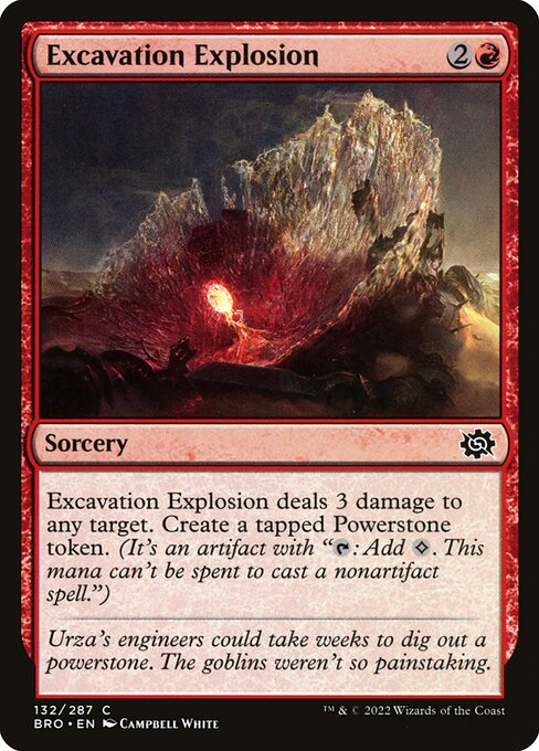 Excavation Explosion [The Brothers' War - 132]