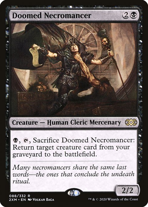Doomed Necromancer [Double Masters - 88]