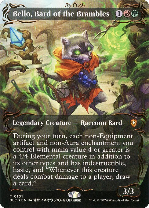 Bello, Bard of the Brambles [Bloomburrow Commander - 101]