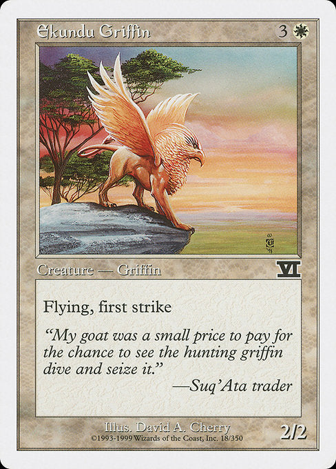 Ekundu Griffin [Classic Sixth Edition - 18]
