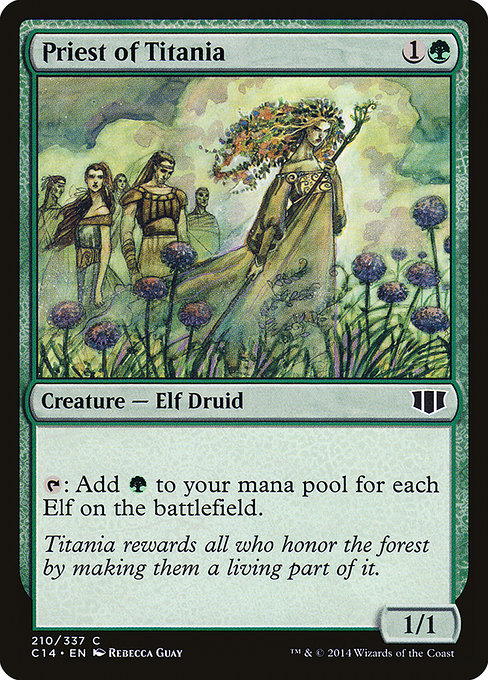 Priest of Titania [Commander 2014 - 210]