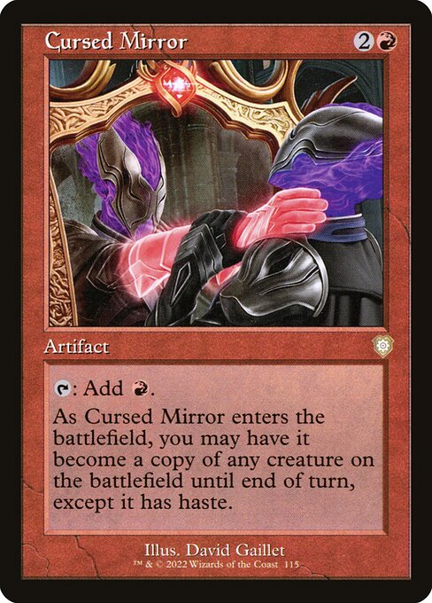 Cursed Mirror [The Brothers' War Commander - 115]