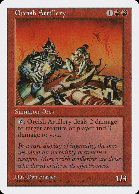 Orcish Artillery [Fifth Edition - 253]
