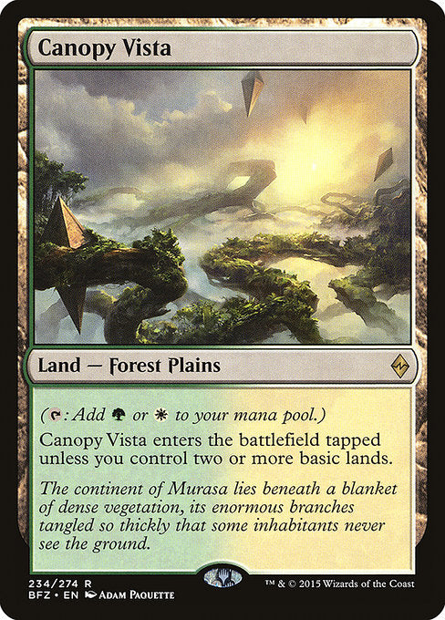 Canopy Vista [Battle for Zendikar - 234]