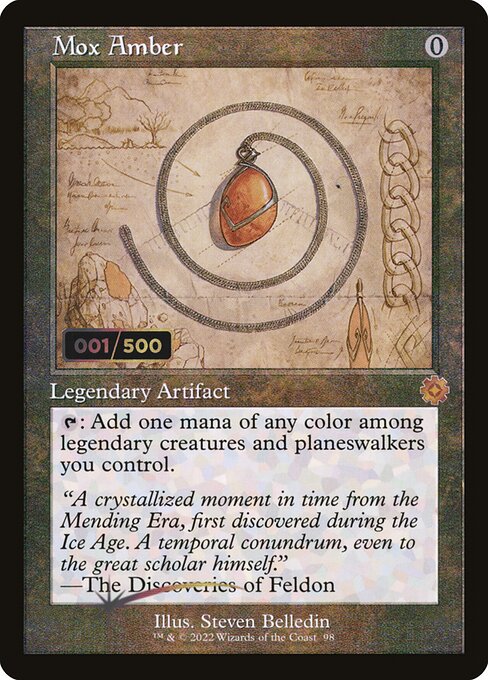 Mox Amber [The Brothers' War Retro Artifacts - 98z]