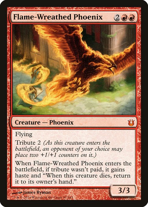 Flame-Wreathed Phoenix [Born of the Gods - 97]