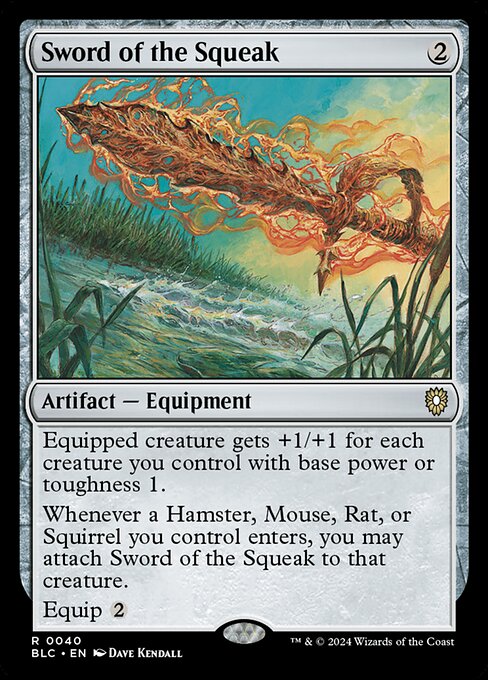 Sword of the Squeak [Bloomburrow Commander - 40]