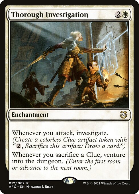 Thorough Investigation [Forgotten Realms Commander - 12]