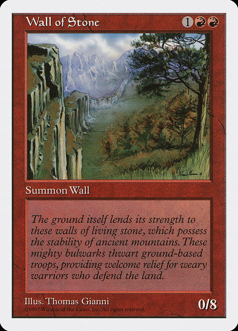 Wall of Stone [Fifth Edition - 274]