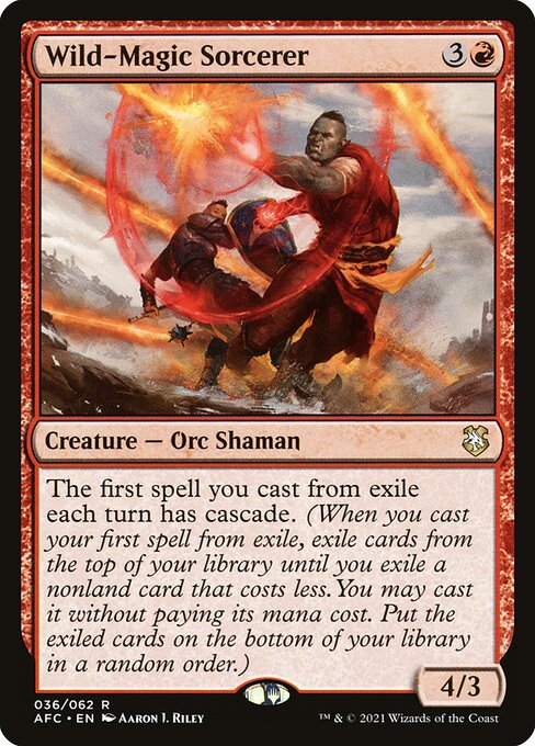 Wild-Magic Sorcerer [Forgotten Realms Commander - 36]