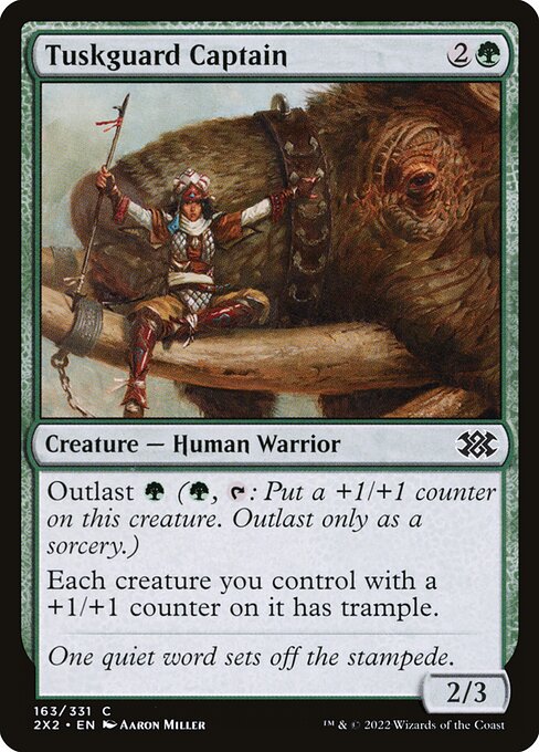 Tuskguard Captain [Double Masters 2022 - 163]